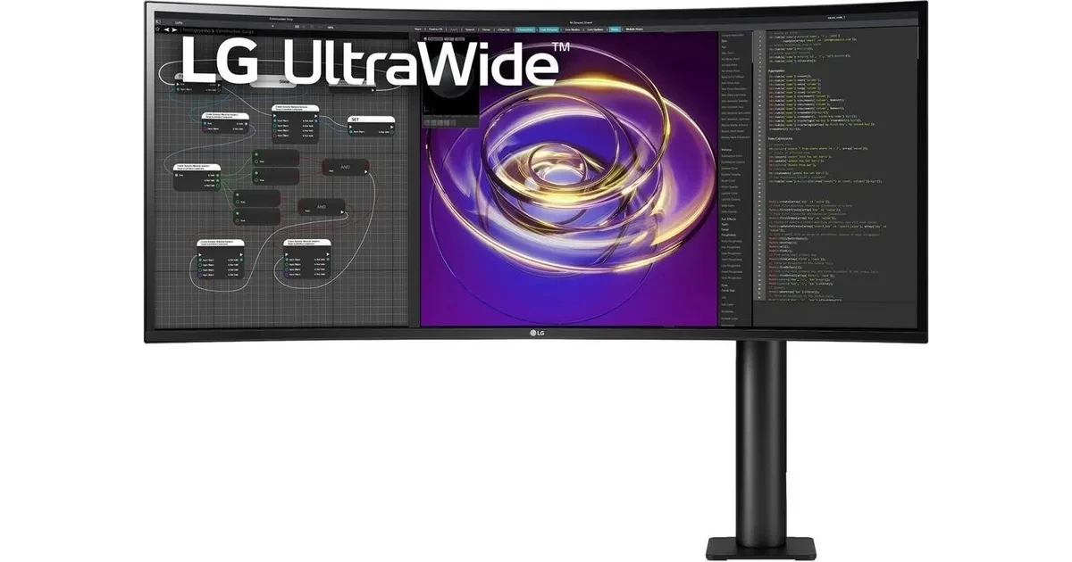 LG UltraWide Ergo 34WP88CP-B IPS zakrivljeni monitor 34"