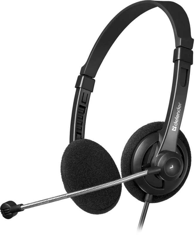 Defender Aura 104 slušalice sa mikrofonom crne 