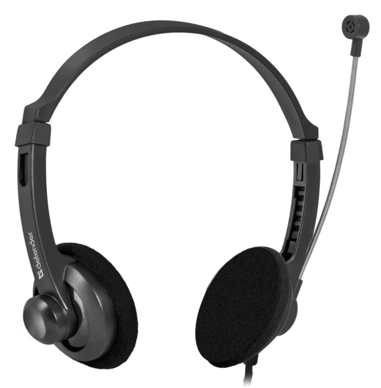 Defender Aura 104 slušalice sa mikrofonom crne 
