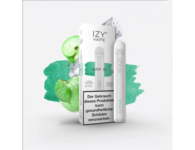 IZY One jednokratna elektronska cigareta Apple Ice 0mg/ml