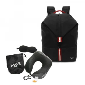 Moye Trailblazer KLB1541 crni ranac za laptop 13.3" + jastuk za putovanje