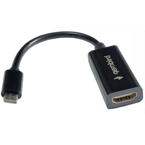 Gembird (A-CM-HDMIF-03) adapter TIP C (muški) na HDMI (muški) crni