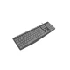 Natec NKL-1507 NAUTILUS US USB slim tastatura crna