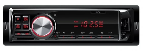 SAL (VBT1100/RD) auto radio+daljinski
