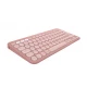 Logitech K380s (920-011853) Pebble Keys 2 US bežična tastatura roze