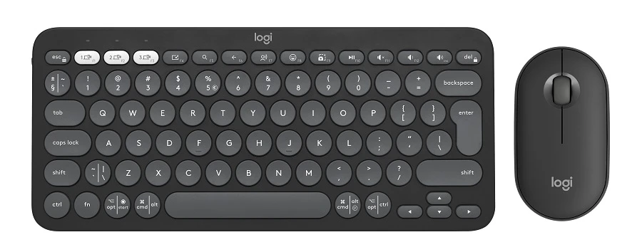 Logitech Pebble2 Combo (920-012239) US bežična tastatura crna