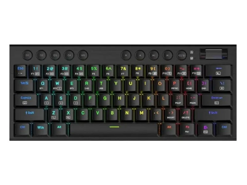 Redragon Horus Mini RGB bežična mehanička gejmerska tastatura crna