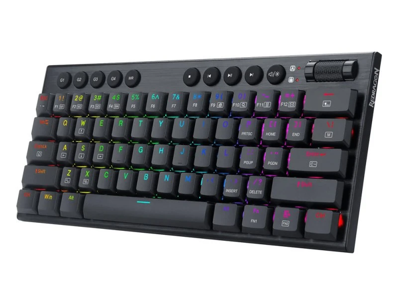 Redragon Horus Mini RGB bežična mehanička gejmerska tastatura crna