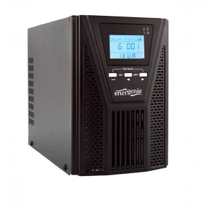 GEMBIRD EG-UPS-PS2000-01 Gruppo Di Continuità UPS 2000 VA Onda Sinusoidale Pura - Backup Batteria Per PC E Ufficio, Colore Nero - 2