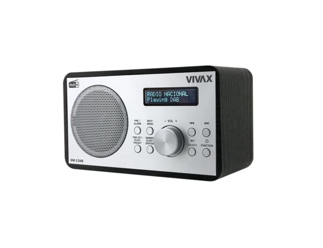 Vivax (DW-2 DAB) crni radio sat