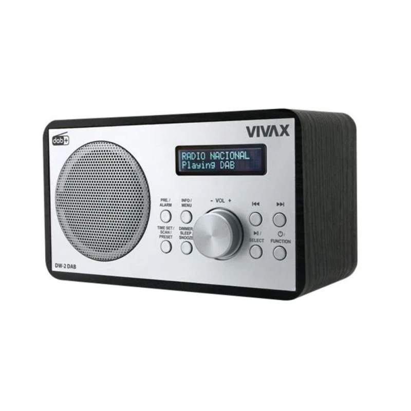 Vivax (DW-2 DAB) crni radio sat
