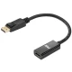 MS MSP40061 adapter Display Port (muški) na HDMI (ženski) 20cm crni
