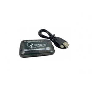 Gembird FD2-ALLIN1-BLK čitač kartica USB 2.0