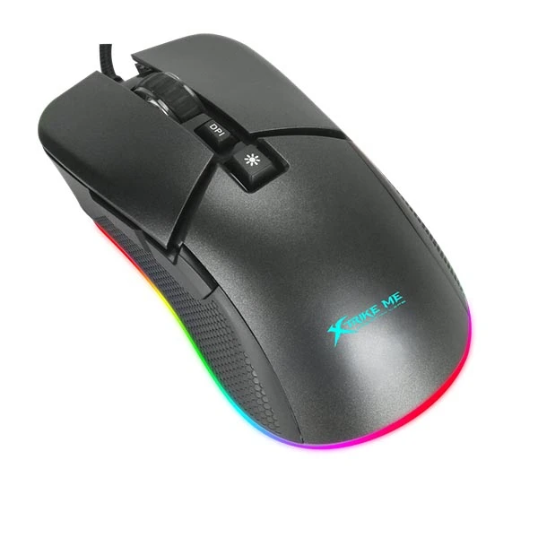 Xtrike Me GM310 6400DPI RGB optički gejmerski miš crni