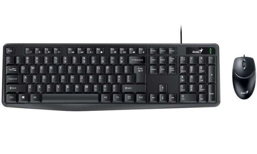 Genius KM-170 tastatura i miš crni 1000dpi