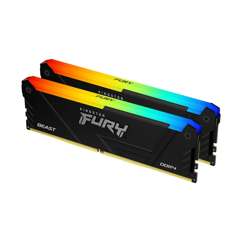 Kingston DDR4 16GB 3600 MHz (2x8GB) Fury Beast RGB (KF436C17BB2AK2