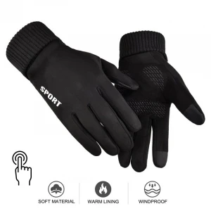 3G Sport (210845) crne rukavice za touch screen telefone i tablete