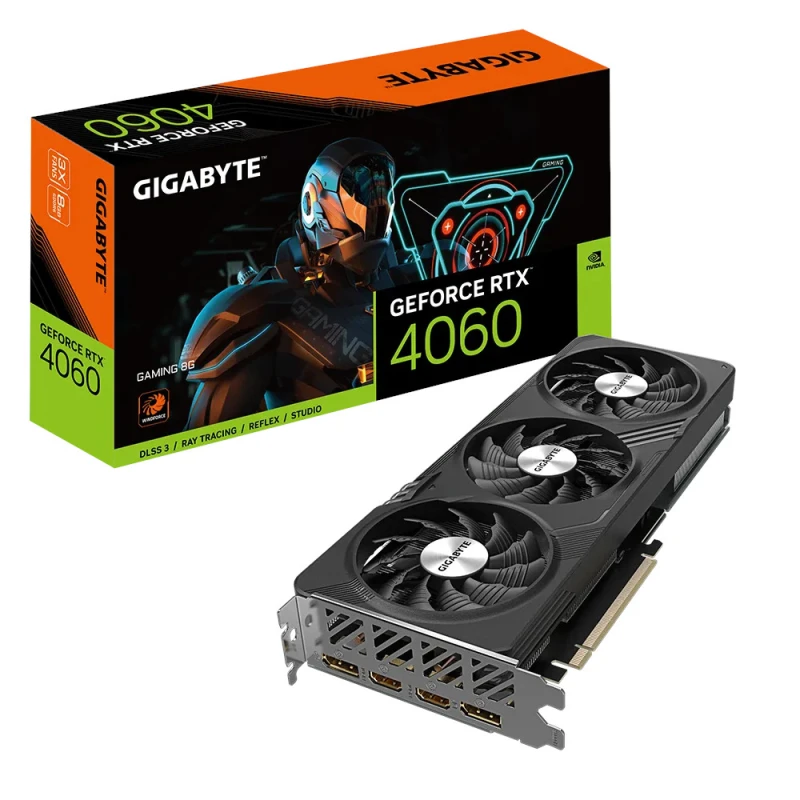 Gigabyte GeForce RTX4060 GAMING (GV-N4060GAMING-8GD) grafička kartica 8GB GDDR6 128bit