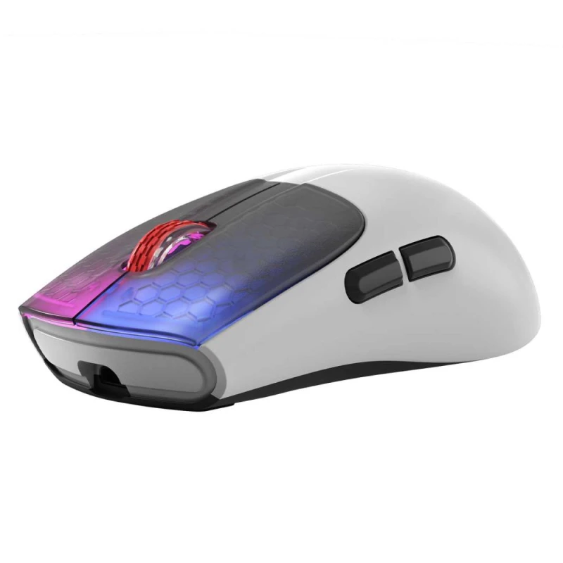 Monka Vero G966W 10000dpi RGB bežični gejmerski miš beli