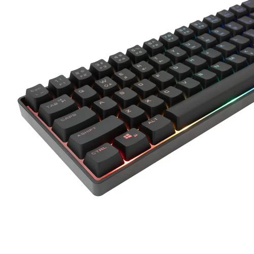 White Shark GK-001114 GLADIUS US RGB gejmerska tastatura crna