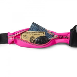 Celly Runbduo sportska futrola za mobilne telefone pink