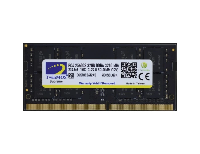 TwinMOS DDR4 32GB 3200MHz MDD432GB3200N memorija za laptop