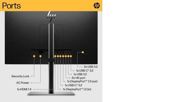 HP E24u (6N4D0AA) IPS monitor 23.8"