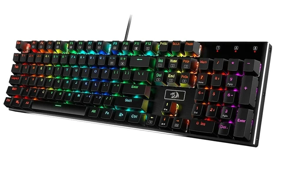Redragon DEVARAJAS RGB gejmerska tastatura crna