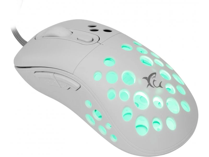 White Shark GM 5013 AZRAEL RGB 7200DPI gejmerski optički miš beli