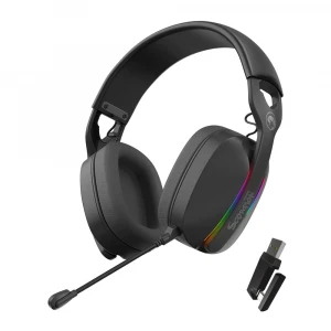 Marvo HG9086W BK RGB bežične gejmerske slušalice crne