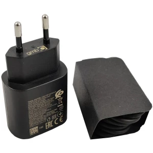 Gembird NPA-AC40 crni punjač za mobilni USB-C PD3.0 45W+kabl USB-C (muški) na USB-C (muški)