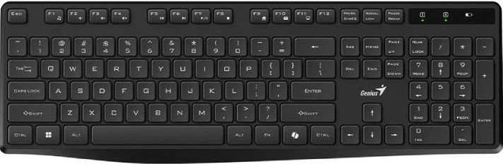 Genius KB-7200 bežična tastatura US crna