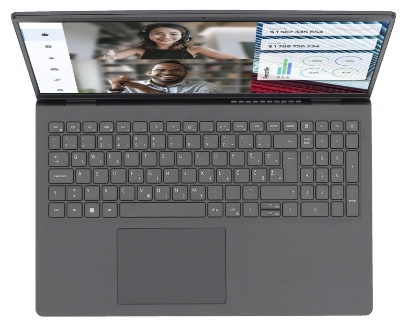 Dell Vostro 3520 (NOT22850) laptop Intel® Deca Core™ i7 1255U 15.6" FHD 16GB 512GB SSD Intel® Iris Xe Ubuntu YU crni
