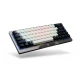 Gamdias Hermes M4 Hybrid Mehanička RGB bežična gejmerska tastatura crna