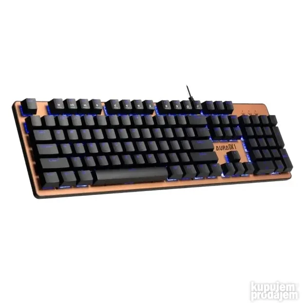 Gamdias Aura GK1 mehanička gejmerska tastatura bronzana