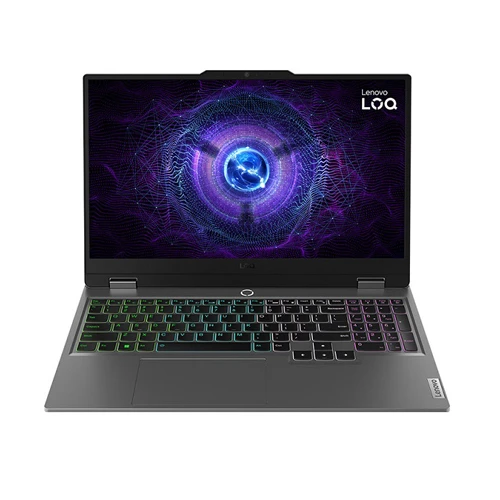 Lenovo LOQ Gaming 15IRX9 (83DV00EUYA) gejmerski laptop Intel® 14-cores i7 13650HX 15.6" FHD 16GB 1TB SSD GeForce RTX 4050 sivi
