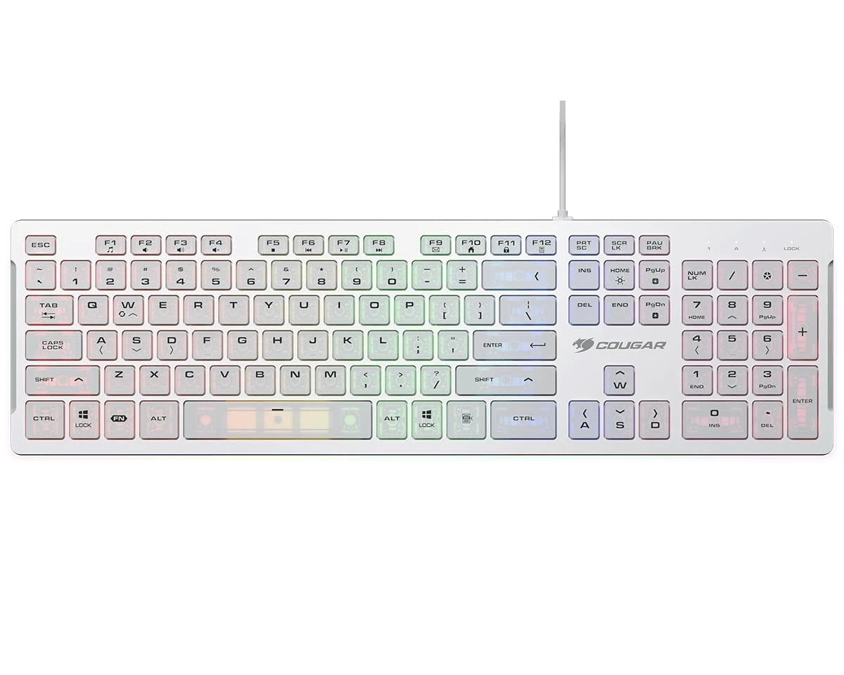 Cougar Gaming VANTAR S RGB gejmerska tastatura bela