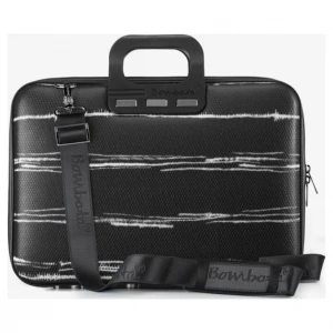 Torba BOMBATA  Medio Black&White 13"/Crna
