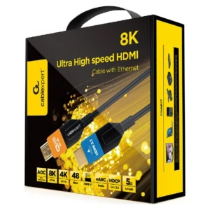 Gembird CC - HDMI8K - AOC - 5M HDMI kablovi i adapteri - aktivni optički, HDMI 2.1, 8K UHD, 5m, sa Ethernet