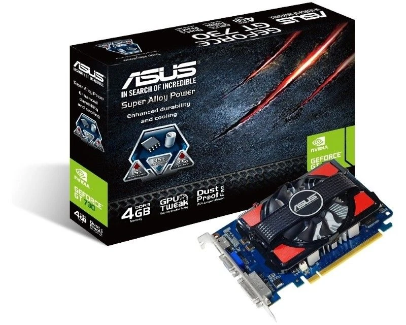 Asus GT 730 1GB DDR3 SL (GT730-4GD3) graficka karta CT shop