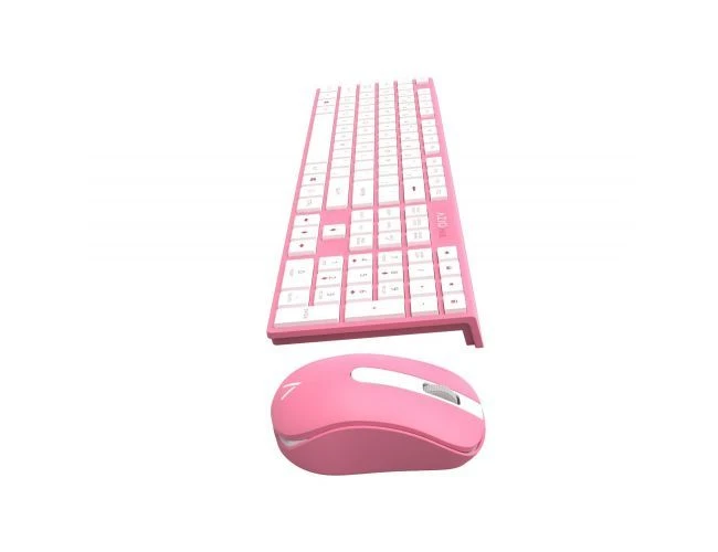 Azio Hue KM508-PN Tastatura i Mis Wireless Pink