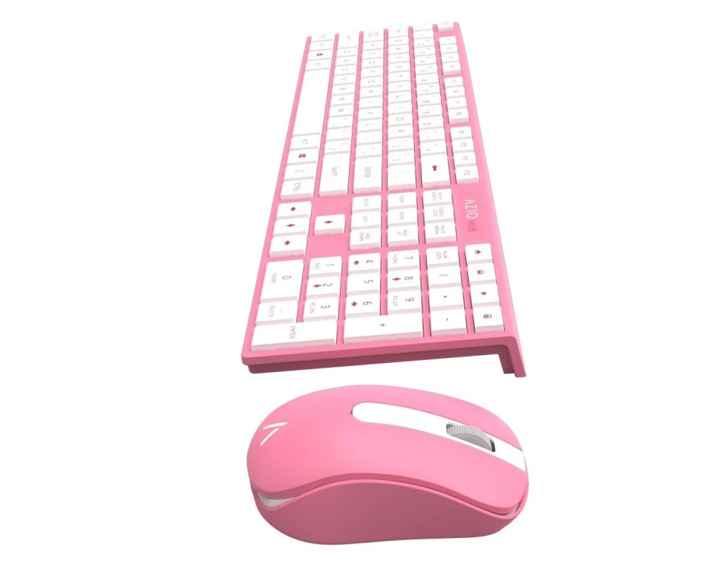 Azio Hue KM508-PN Tastatura i Mis Wireless Pink