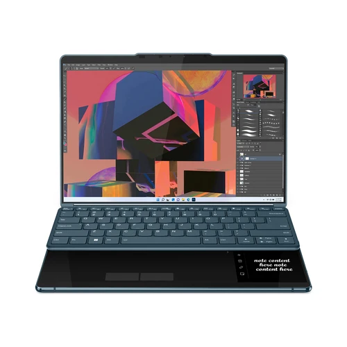 Lenovo Yoga Book 9 13IRU8 (82YQ0034RM) 2u1 laptop Intel® Deca Core™ i7 1355U 2x13.3" 2.8K OLED touch 16GB 1TB SSD Intel® Iris Xe Win11 teal