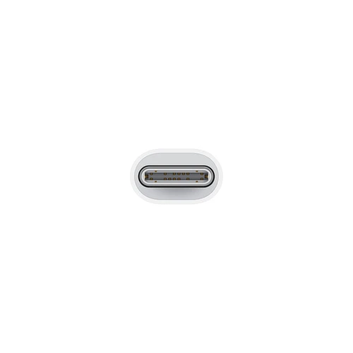 Apple (MUQX3ZM/A) USB C (muški) na Lightning (ženski) adapter beli