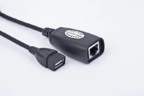 Gembird (UAE-30M) adapter USB 2.0 (muški) na 2x RJ45 (ženski) do 30m crni 