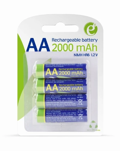 Gembird (EG-BA-AAA10-0) 4 punjive baterije AA 2000mAh