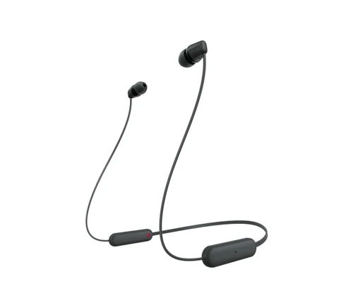 Sony WIC 100 crne bežilne slušalice 