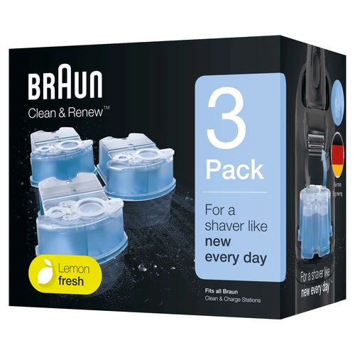 Braun CCR 3 ketridži za čišćenje aparata za brijanje (3 komada)
