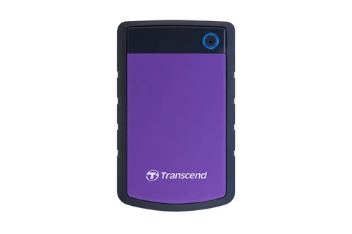 Transcend 4TB (TS4TSJ25H3P) eksterni hard disk ljubičasti