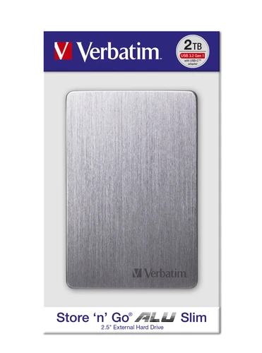 Verbatim Store n Go 2TB 2.5" (53665) sivi eksterni hard disk